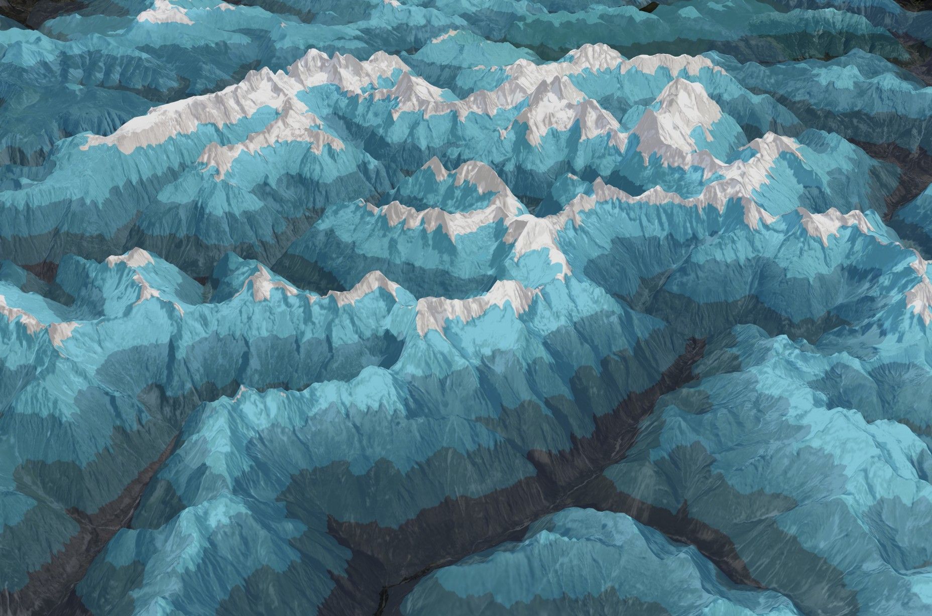 Le même secteur en fond Altitude